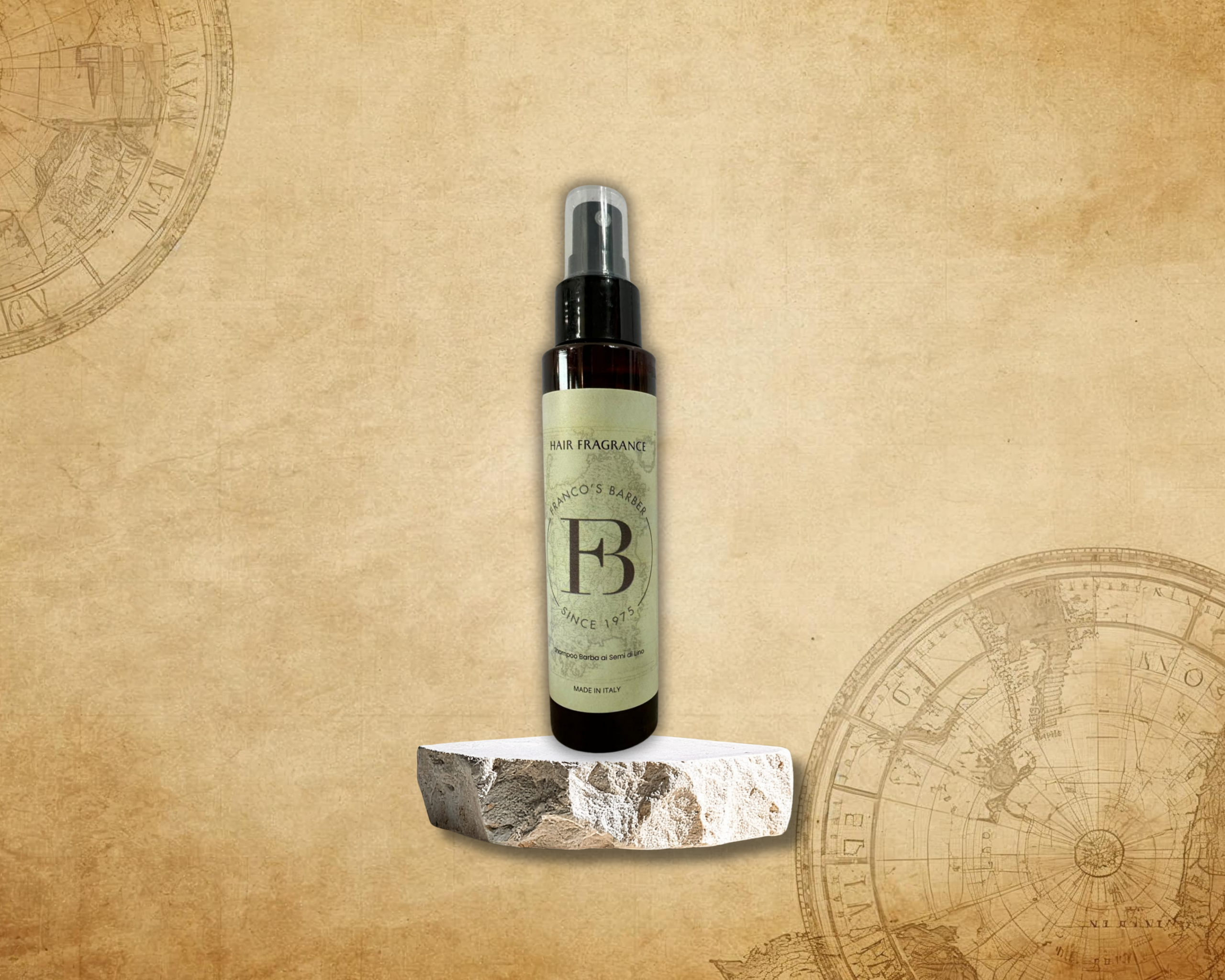 Profumo per Capelli da Uomo con Cheratina Vegetale e Proteine della Seta